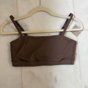 CRZ YOGA Light Brown Sports Bra